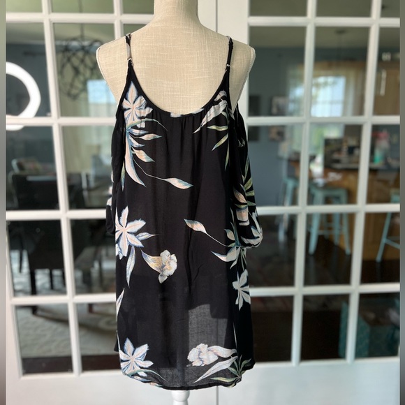 Roxy peek shoulder summer dress size S - Picture 2 of 7